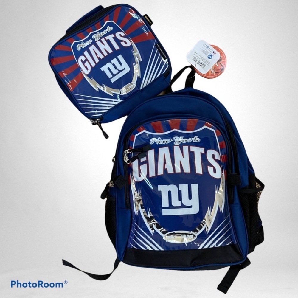 NY GIANTS BACKPACK AND COOLER COMBO SET